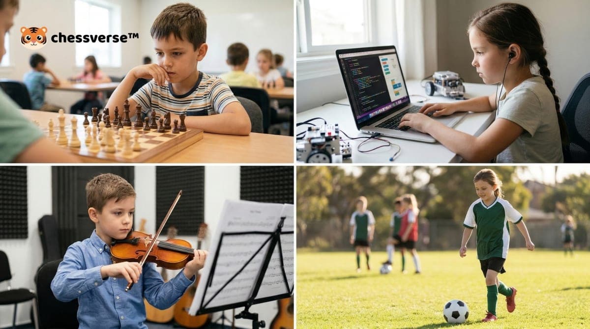 Chess Extracurricular Activities vs Coding, Music, and Sports: A Parent's Guide