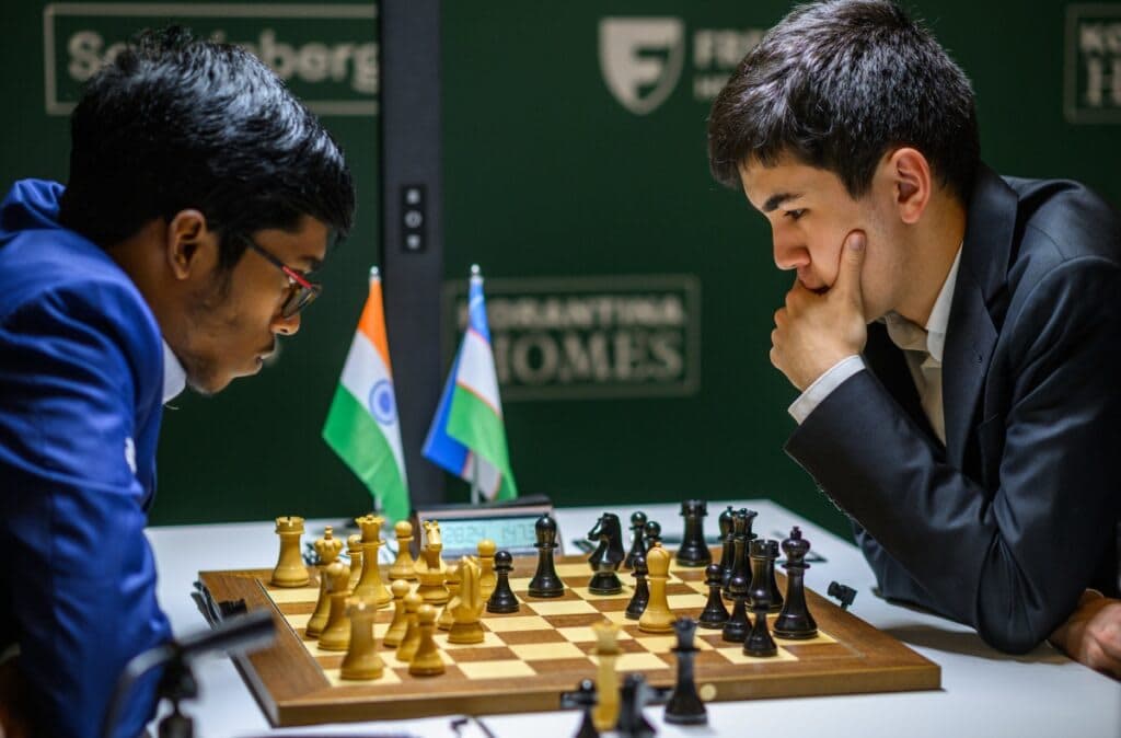 FIDE Candidates 2026 Round 3: Caruana Wins in 19 Moves, Sindarov Stuns Pragg With Piece Sacrifice