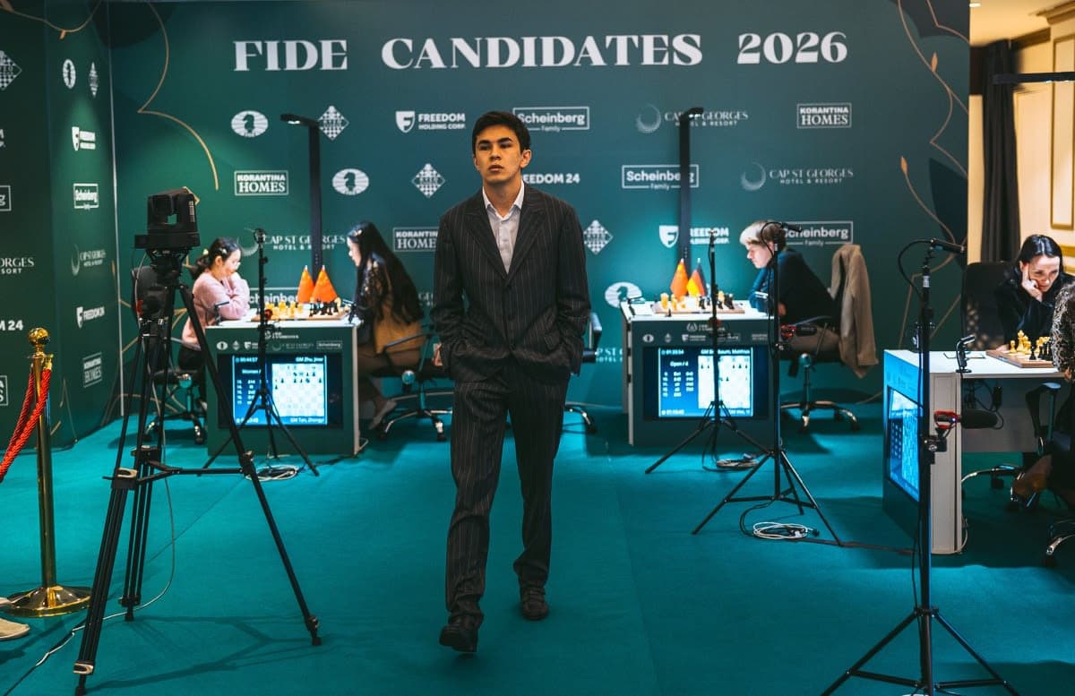 FIDE Candidates 2026 Round 8: Divya Stuns Muzychuk, Five-Way Tie in Women's Section as Pragg Suffers Another Loss