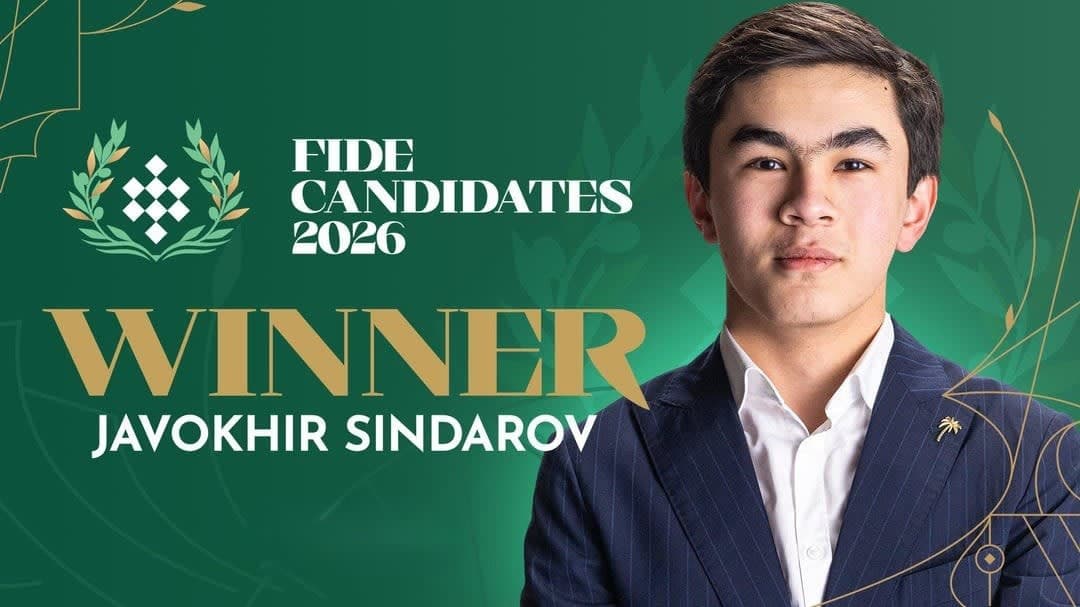 SINDAROV WINS THE FIDE CANDIDATES 2026! Gukesh Has His Challenger as Vaishali Heads Into Final Round Showdown