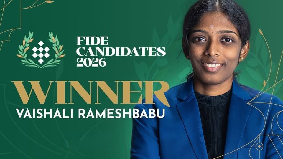 VAISHALI WINS! India's Champion Will Challenge Ju Wenjun as Sindarov Sets All-Time Record at FIDE Candidates 2026