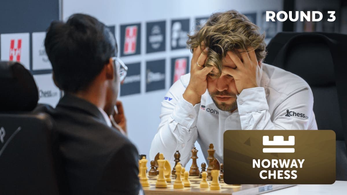 Norway Chess 2026 Round 3: Praggnanandhaa Beats Carlsen as Firouzja Keeps Rolling