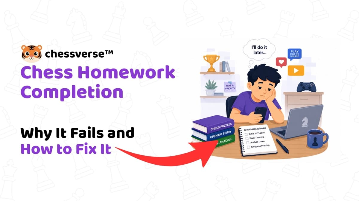 Chess Homework Completion: Why It Fails and How to Fix It