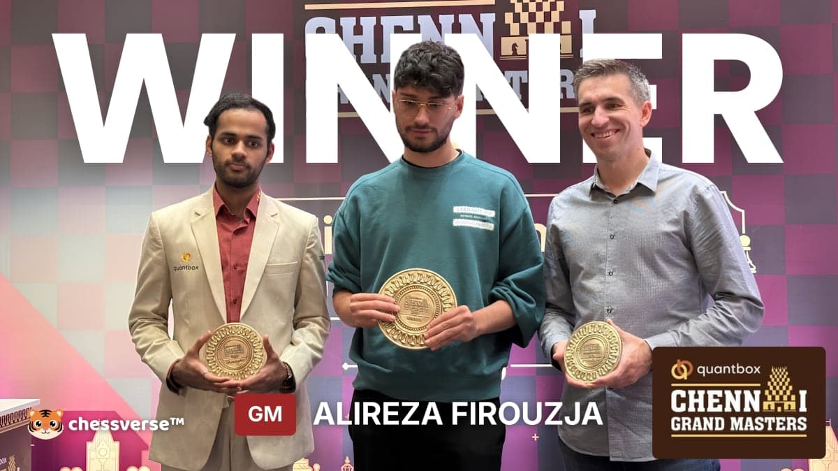 Chennai Grand Masters 2026 Winner: Firouzja Seals the Title