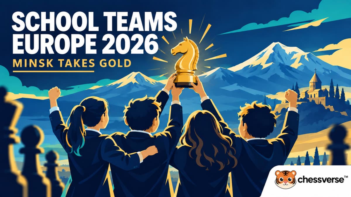 Schools Team Chess 2026: Minsk Wins the European Stage