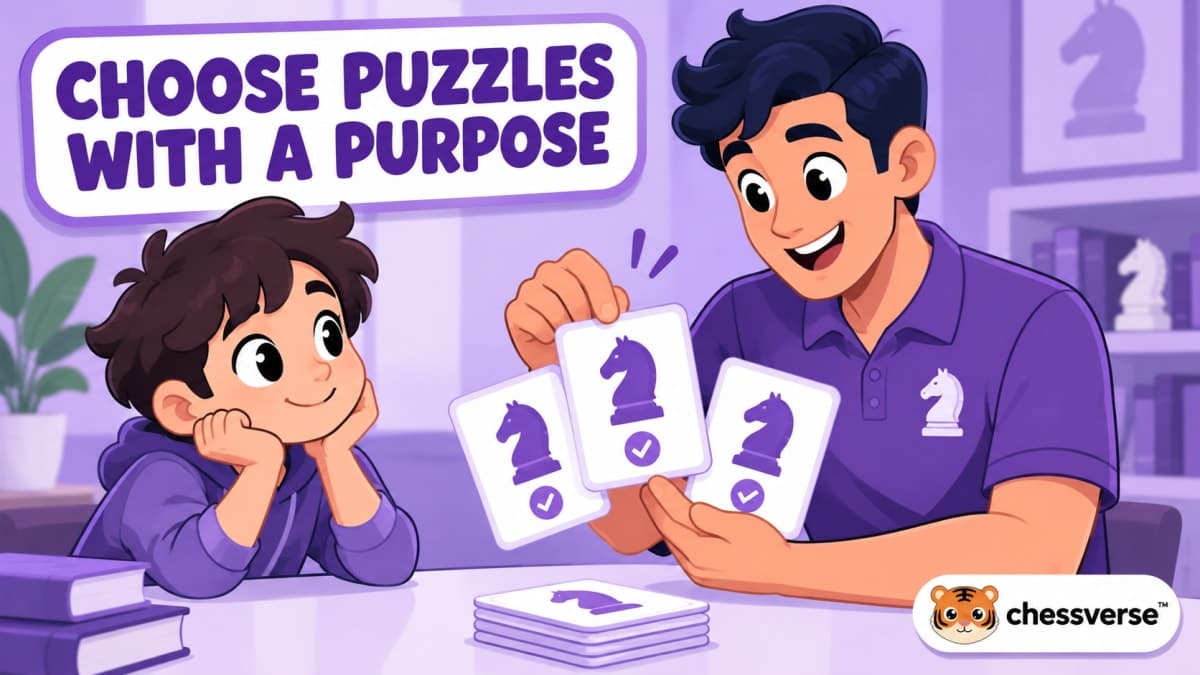 Chess Puzzles: Choose a Focused Set with Chessverse