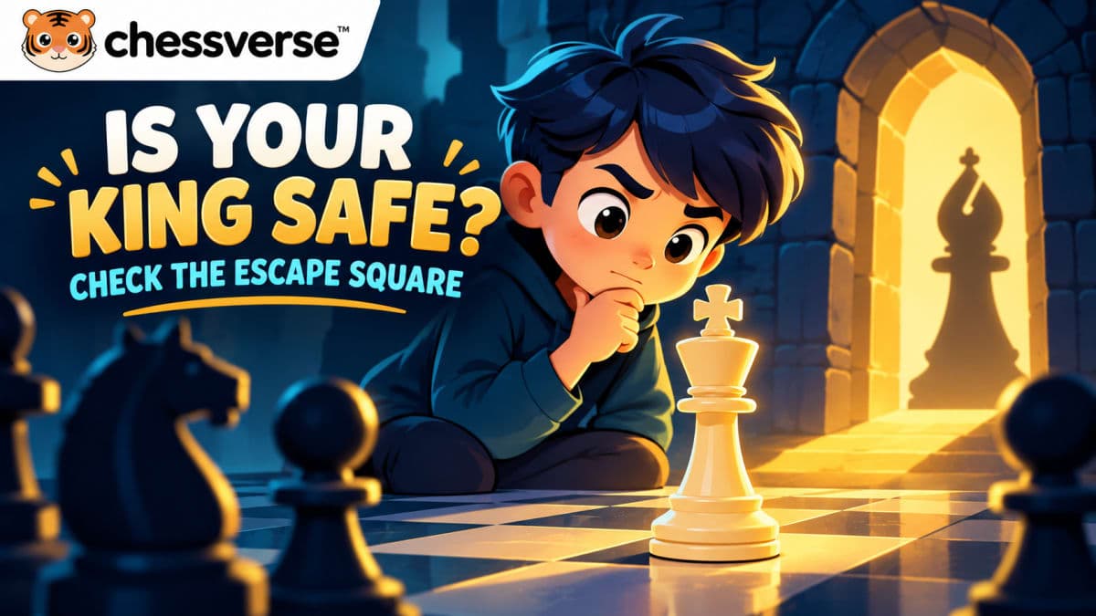 King Escape Square: Empty Does Not Always Mean Safe